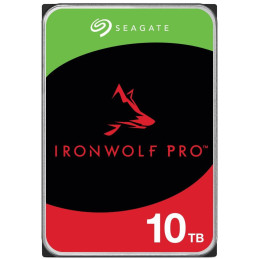 Seagate IronWolf Pro 10TB HDD / ST10000NT001 / Intern 3,5" / 7200 U/min / SATA III / 256 MB