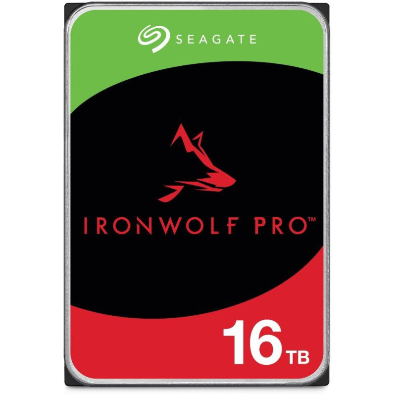 Dysk twardy Seagate IronWolf Pro 16 TB / ST16000NT001 / Wewnętrzny 3,5" / 7200 obr./min / SATA III / 256 MB