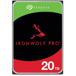 Seagate IronWolf Pro 20TB HDD / ST20000NT001 / Internal 3.5" / 7200 rpm / SATA III / 256 MB