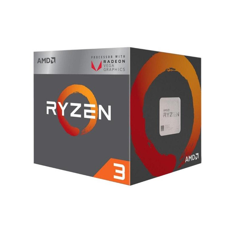 AMD Ryzén 3 4300G / Ryzeň / AM4 / 4C/8T / max. 4,0 GHz / 6MB / 65W TDP / BOX s chladičom