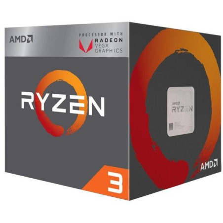 AMD Ryzen 3 4300G / Ryzen / AM4 / 4C/8T / maks. 4,0 GHz / 6 MB / 65 W TDP / BOX z chłodzeniem