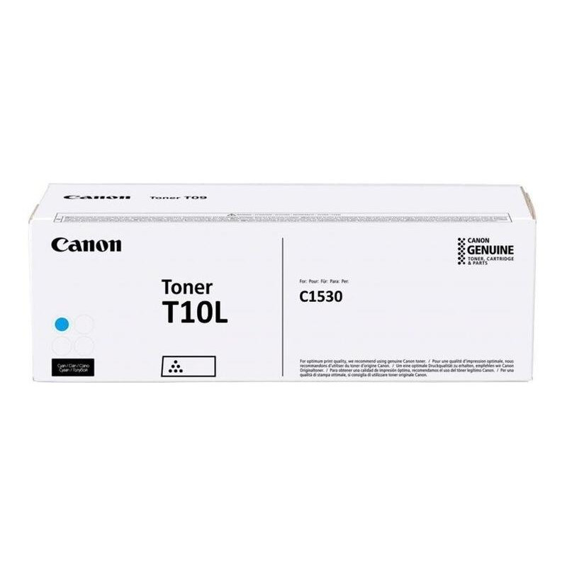 Canon Original Toner (T10L) Cyan für iRC1533iF/iRC1538iF/X C1533P/X C1538P mit einer Reichweite von 5000 Seiten