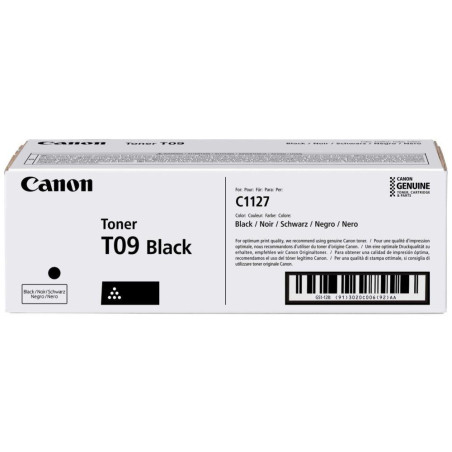 Oryginalny toner Canon T09BK - czarny - wydajność 7600 stron