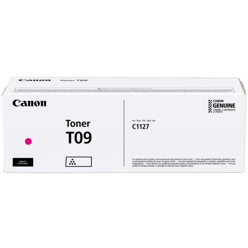Oryginalny toner Canon T09M - magenta - wydajność 5900 stron