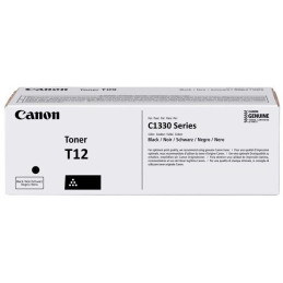 Canon Original Toner T12BK schwarz für i-SENSYS X C1333 mit einer Reichweite von 7400 Seiten