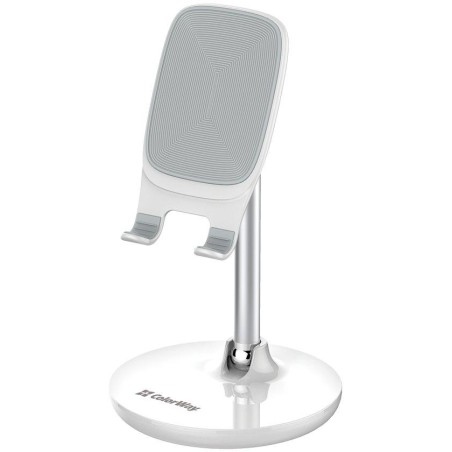 COLORWAY Otočný držák s 90° rotací pro mobilní telefon/ tablet/ bílý