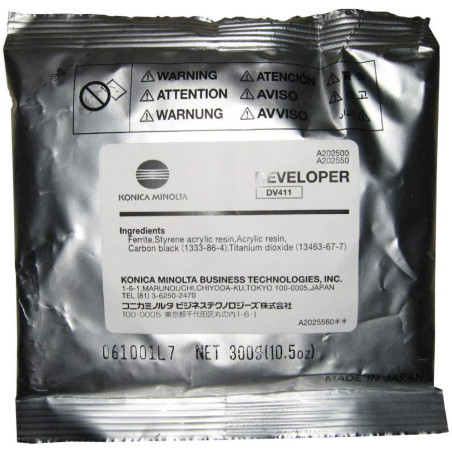 Oryginalny developer Konica Minolta, 120000 stron, do Bizhub 223, 283, 363, 423