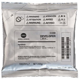 Oryginalny wywoływacz Konica Minolta A1UC550, DV-116, A1UC500, czarny, 55000 stron do Bizhub 164,165,185