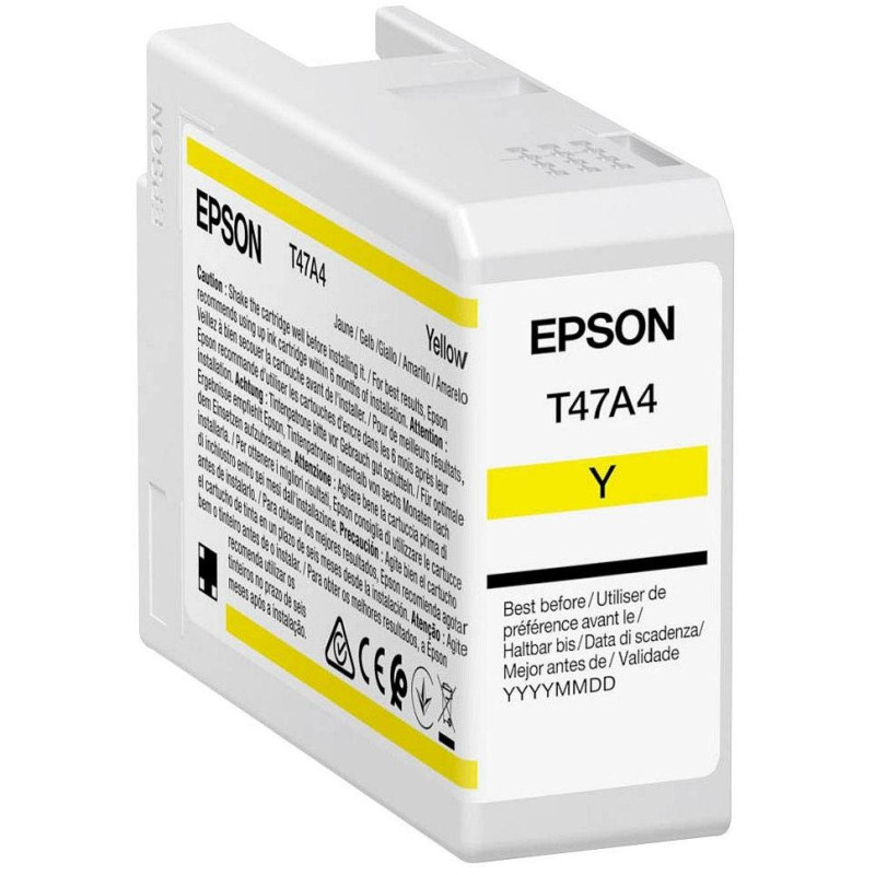 Epson Tintenpatrone/ C13T47A400/ Einzelpackung Gelb/ UltraChrome