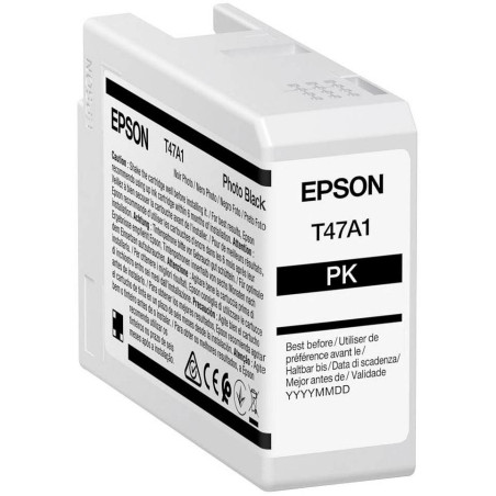 Epson inkoustová náplň/ C13T47A100/ Singlepack Photo black/ UltraChrome