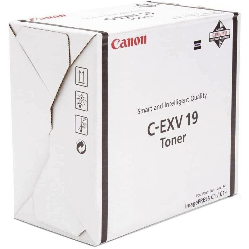 Canon Original TONER CEXV19 SCHWARZ Imagepress C1/C1+ 16.000 Seiten A4 (5%)