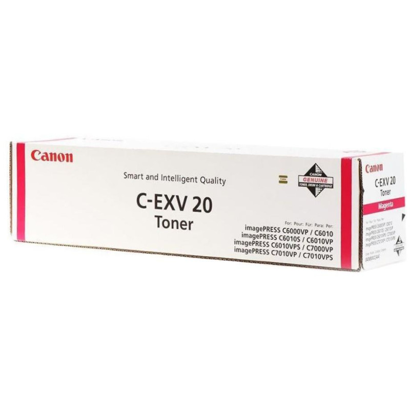 Canon originálny TONER CEXV20 MAGENTA IP C7000VP/C7010VP/C6000VP/C6010VP 35 000 strán A4 (5%)