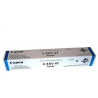 Canon original TONER CEXV47 CYAN iR-ADV C350/C351/C250/C255/C355 21,500 pages A4 (5%) - CHIPLESS