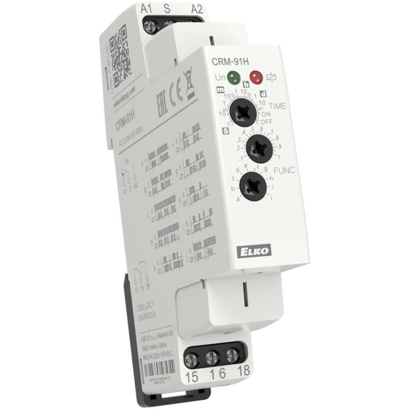 Solarmi CRM-91H Multifunkční časové relé 230V AC