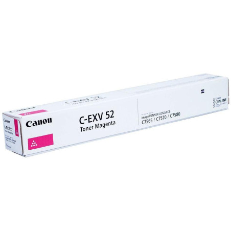 Oryginalny TONER Canon CEXV52 MAGENTA iR-ADV C75xx/C77xx 66 500 stron A4 (5%)