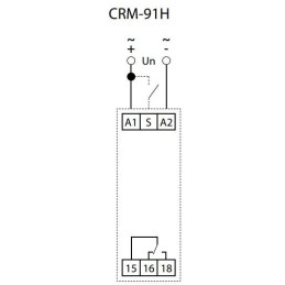 Solarmi CRM-91H Multifunkční časové relé 230V AC