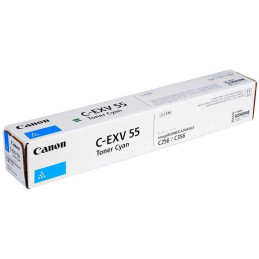 Canon originální  TONER CEXV55 CYAN iR-ADV C256/C257/C356/C357   18 000 stran A4 (5%) - CHIPLESS