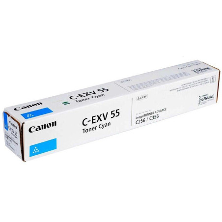 Canon Original TONER CEXV55 CYAN iR-ADV C256/C257/C356/C357 18.000 Seiten A4 (5 %) – CHIPLOS