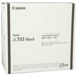 Canon Original TONER T03 SCHWARZ iR-ADV 525/527/615/617/715/717 51.500 Seiten A4 (5%)