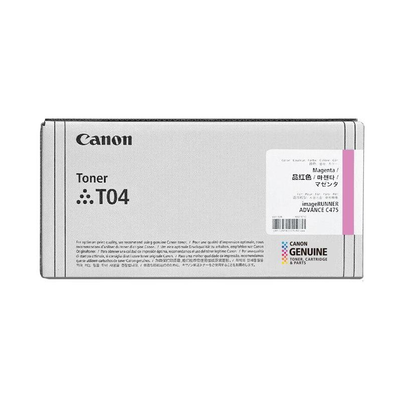 Oryginalny TONER Canon T04 MAGENTA iR-ADV C475/C477 27 500 stron A4 (5%)