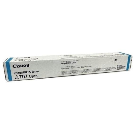 Oryginalny TONER Canon T07 CYAN iPRC165 37 500 stron A4 (5%)