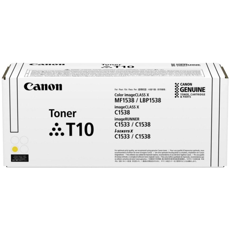 Canon originálny TONER T10 YELLOW iR C15xx series 10 000 strán A4 (5%)