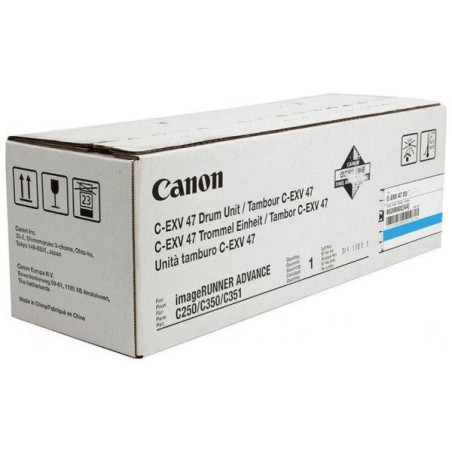 Canon Original TROMMELEINHEIT C-EXV47 CYAN iR Advance C250/ C350/C351/C1335/C1325 Cyan je nach Typ bis zu 33.000 Seiten A4 (5%)