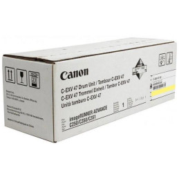 Oryginalny BĘBEN Canon C-EXV47 ŻÓŁTY iR Advance C250/ C350/C351/C1335/C1325 Żółty do 33 000 stron A4 (5%)