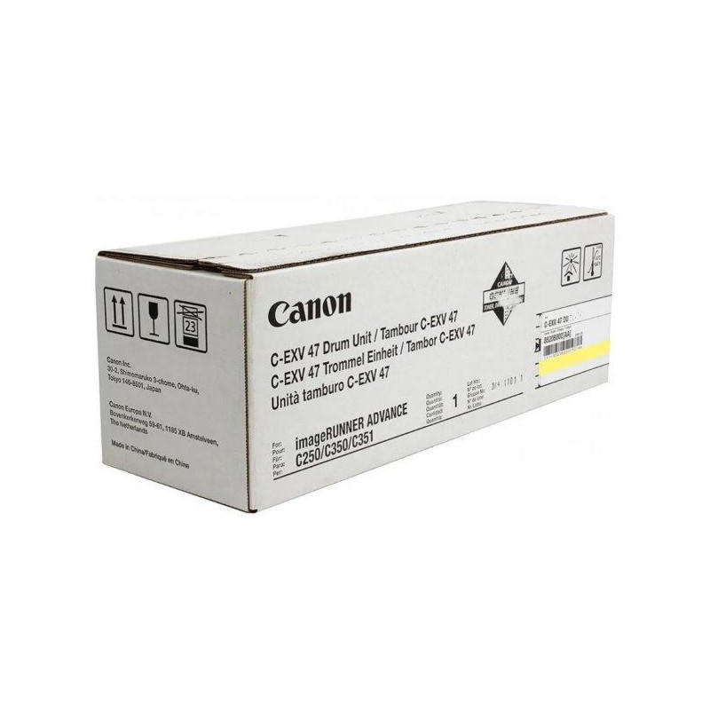 Canon original DRUM UNIT C-EXV47 YELLOW iR Advance C250/ C350/C351/C1335/C1325 Yellow up to 33,000 pages A4 (5%)