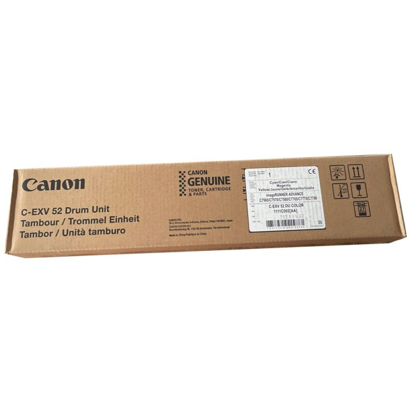 Canon Original TROMMELEINHEIT C-EXV52 COLOR Color für iR Advance C75xx/C77xx je nach Modelltyp bis zu 270.000 Seiten A4 (5%)