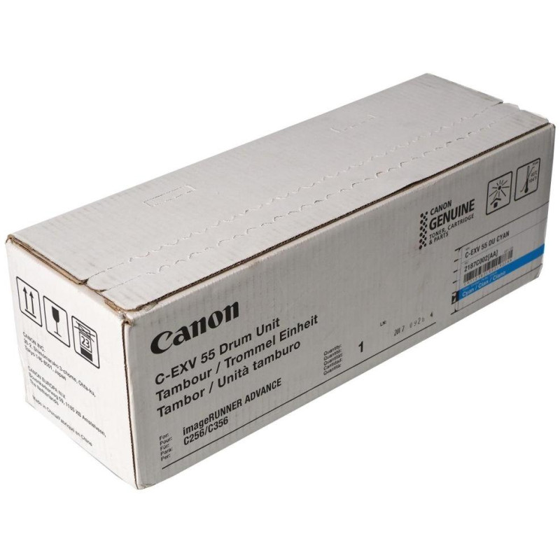 Canon Original TROMMELEINHEIT C-EXV55 CYAN iR Advance C256/C257/C356/C357 Cyan 45.000 Seiten A4 (5%)
