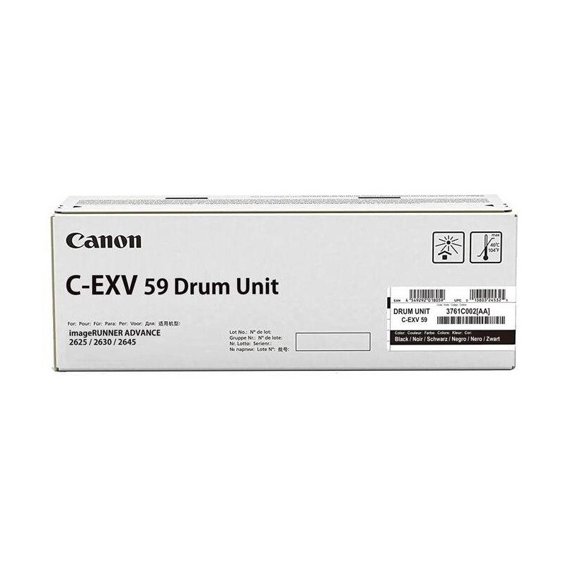 Canon original DRUM UNIT C-EXV59 BLACK iR2625/2630/2645 depending on model type up to 171,000 pages A4 (5%)