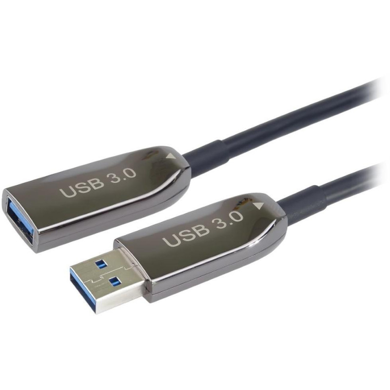 PremiumCord USB 3.0 optisches Verlängerungskabel AOC A/Stecker - A/Buchse 25m