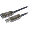 PremiumCord USB 3.0 prodlužovací optický AOC kabel A/Male - A/Female  25m