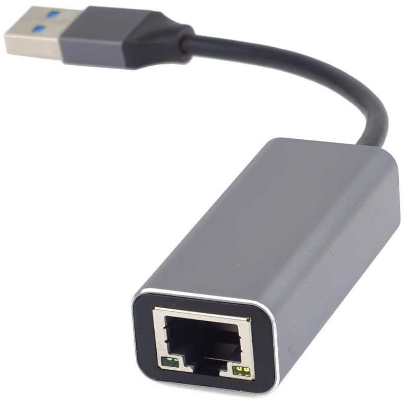 PremiumCord Adapter USB3.0 - LAN RJ45 ETHERNET 10/100/1000 MBIT Aluminium