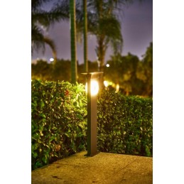 IMMAX NEO LITE ANEL SMART solární svítidlo, zahradní sloupek, CW/W+RGB, IP54, Bluetooth,TUYA