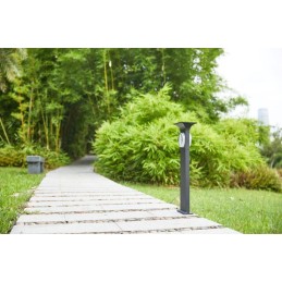 IMMAX NEO LITE ANEL SMART solární svítidlo, zahradní sloupek, CW/W+RGB, IP54, Bluetooth,TUYA