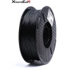 XtendLAN TPU-Filament 1,75 mm transparent schwarz 1 kg