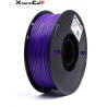 XtendLAN TPU filament 1.75mm transparent purple 1kg