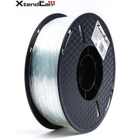 XtendLAN TPU filament 1,75mm průhledný 1kg