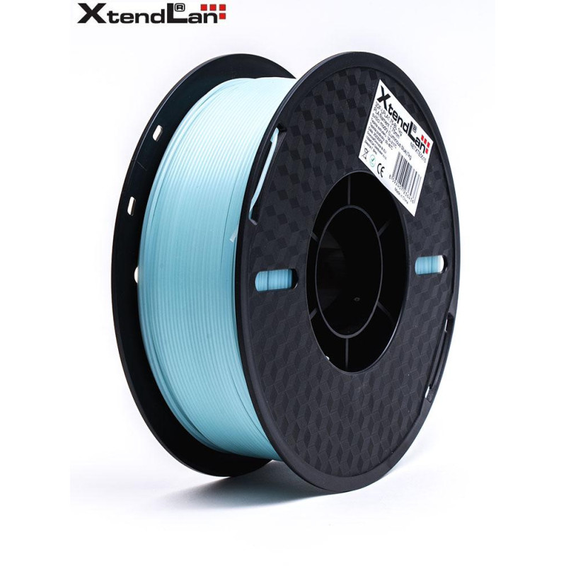 XtendLAN PLA Filament 1,75mm leuchtend blau 1kg