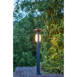 IMMAX NEO LITE ANEL SMART solární svítidlo, zahradní sloupek, CW/W+RGB, IP54, Bluetooth,TUYA