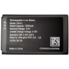 Grandstream Akku 3,8V 1500mAh für WP810, WP820, DP730