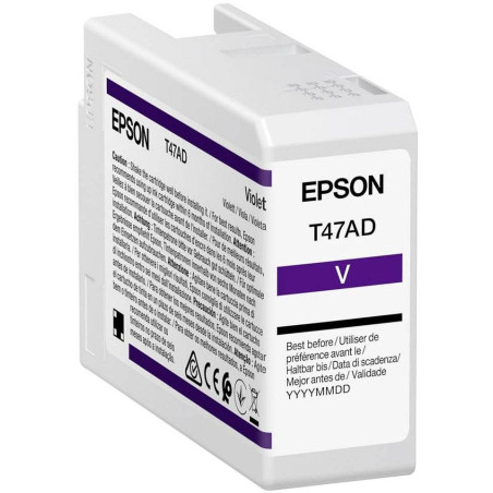 Epson inkoustová náplň/ C13T47AD00/ Singlepack Violet/ UltraChrome