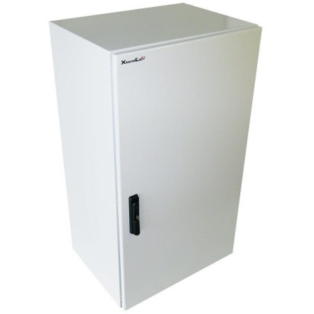 XtendLan Vonkajší rozvádzač pre 19", 20U, hĺbka 600mm, IP55, 3-bodový zámok, sivý