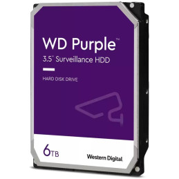 WD PURPLE 6TB / WD64PURZ / SATA III / intern 3,5 Zoll / 256 MB
