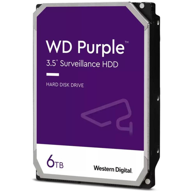 WD PURPLE 6TB / WD64PURZ / SATA III / Internal 3.5" / 256MB
