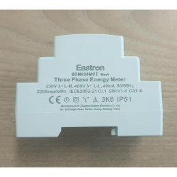Eastron SDM630MCT- 40mA elektroměr, jednofázový/třífázový