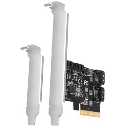 AXAGON radič do PCIe pre 4x SATA 6G / PCES-SA4X4 / SP & LP
