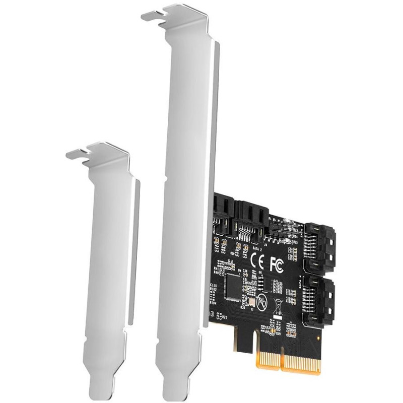 Kontroler AXAGON PCIe dla 4x SATA 6G / PCES-SA4X4 / SP i LP